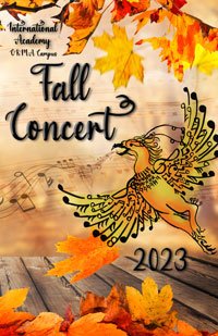 IA fall 2023 concert cover