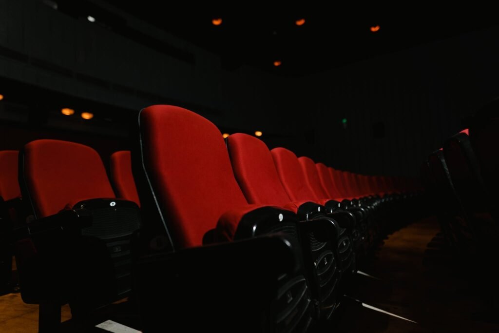 Empty Movie Theater Seats